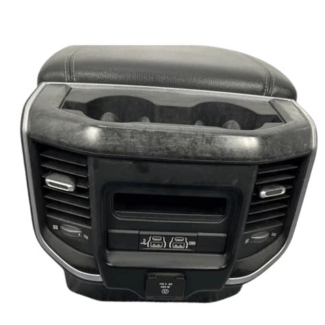 2019-2023 Dodge Ram 1500 Floor Center Console Black - Car Parts Direct