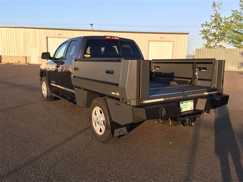 SherpTek modular truck bed and flatbed systems on short bed (6.5 to 6.75-foot) pickup trucks ...