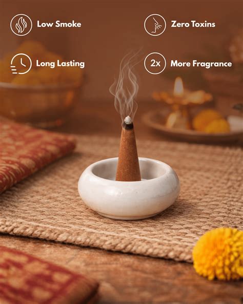Guggal Dhoop Cones - Low Smoke - Sadhna.co – Sadhna.co™