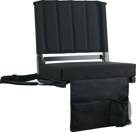 Amazon.com: Aliphon Stadium Seat for Bleachers with Back Support and ...