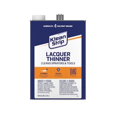 Lacquer thinner 1-gallon Paint Thinners at Lowes.com