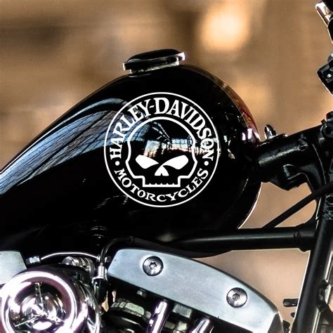 Harley Davidson Motorcycle custom logo - Vinyl Decal Sticker Vinyl ...