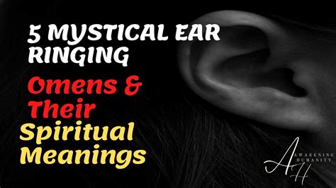 5 Mystical Ear Ringing Omens & Their Spiritual Meanings