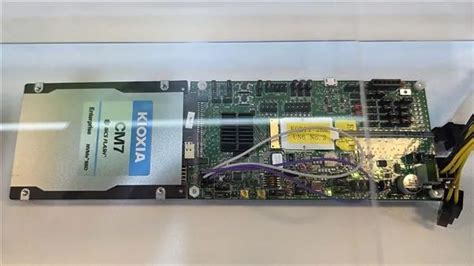 铠侠公开首秀光学SSD：30米开外依旧满血-电子工程专辑