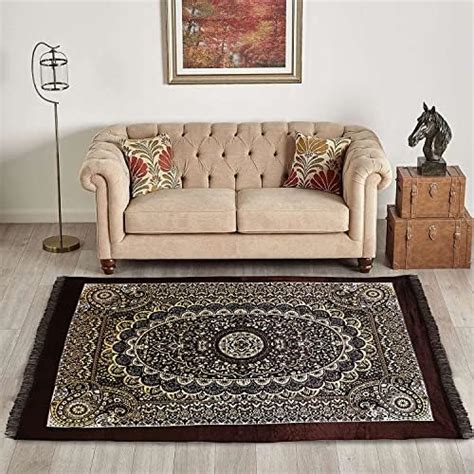 Buy Kuber Industries Carpet|Water Absorption Kalamkari Paisley Pattern ...
