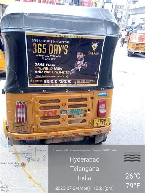Auto Rickshaw Branding - Auto Rickshaw Advertising Services Service ...