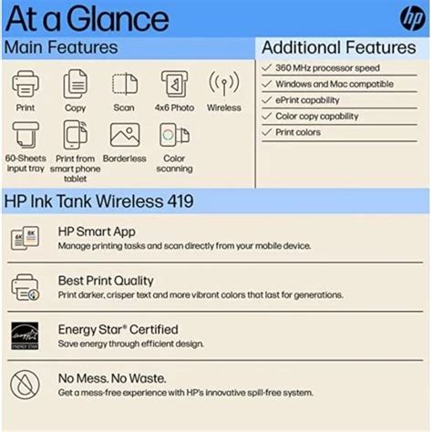(Refurbished) HP 419 All-in-One Wireless Ink Tank Color Printer (Black)