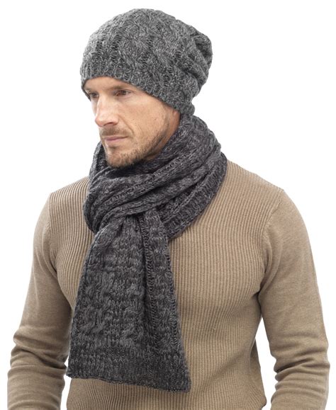 Mens Hat And Scarf Gift Set at Helen Porter blog