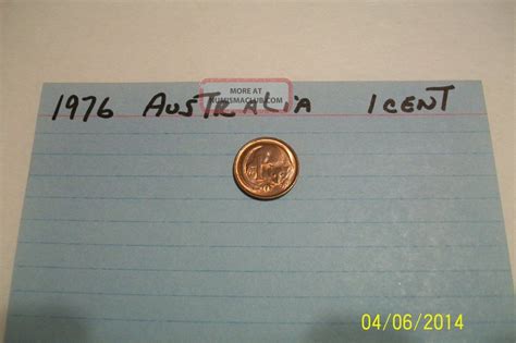 1976 Australian 1 Cent Piece