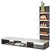 Sanvox Wood TV Entertainment Unit for Wall for Living Room (White ...