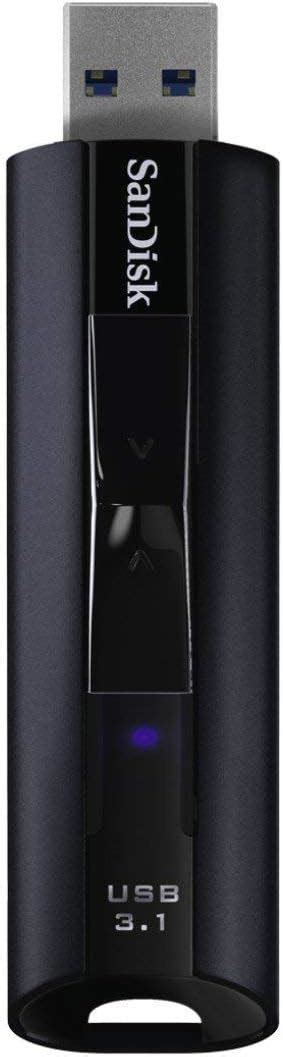 SanDisk Extreme Pro 128GB USB 3.1 Flash Drive (Black) : Amazon.in ...
