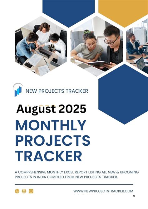 Monthly Projects Tracker – August 2025 – NPT Report Store