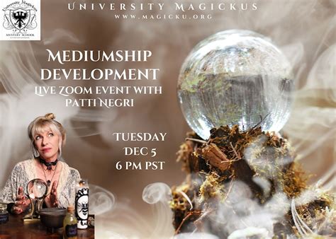 Mediumship Development with Patti Negri, December 5 2023 | Online Event ...