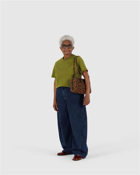 Nylon Bowler Bag Leopard - Baggu