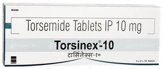 Torsinex 10 MG | Order Torsinex 10 MG Tablet Online at Truemeds