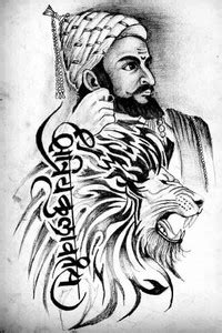 wallpics™Chhatrapati Shivaji Maharaj Waterproof Vinyl Sticker Poster ...