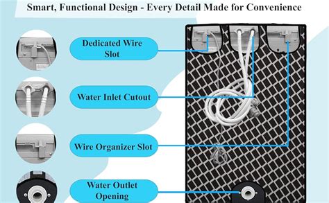 Stylista Polyester Washing Machine Cover Compatible for Samsung 9 KG ...