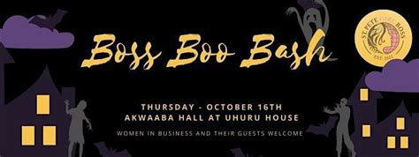 Girl Boss Boo Bash - Come Halloween Party with the Best of the Bay ...