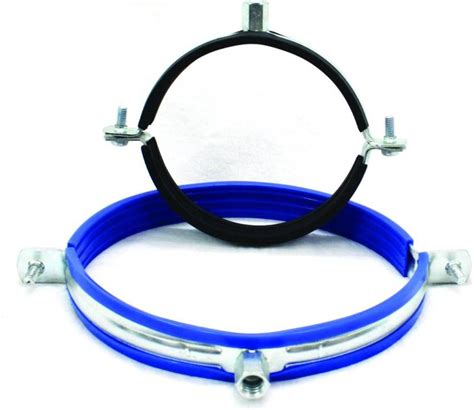 Lovely Pipe Support Split Clamp with PVC/EPDM Rubber_Size 150 MM (6 ...