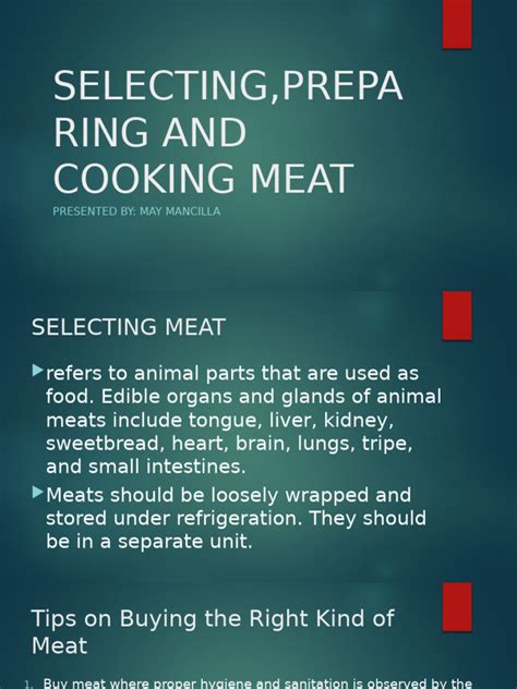 Image result for Basic Preparation of Cooking Meat