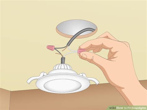 How to Fit the Clips On a Downlight 的图像结果