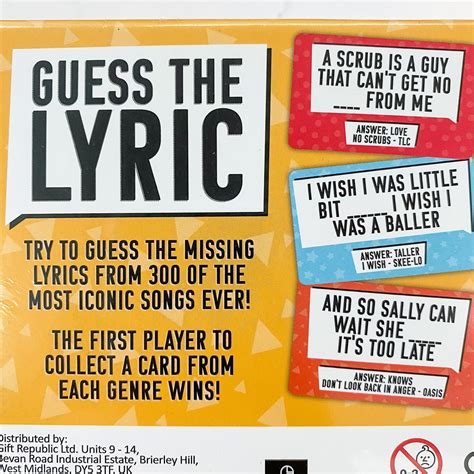 Guess the Lyric Game | Guess the lyrics, Me too lyrics, Lyrics