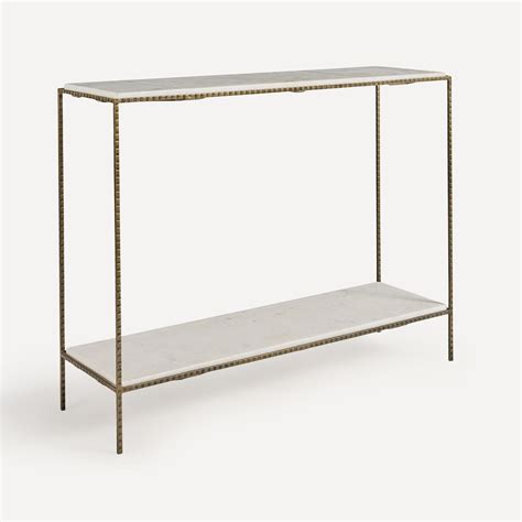 Consola de acero y mármol Logan El Corte Inglés · El Corte Inglés · El ...
