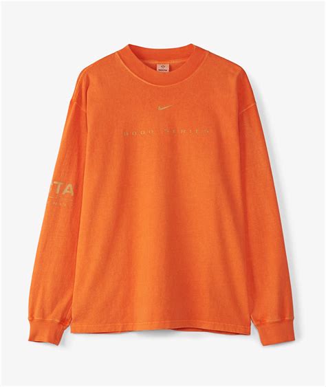 Nike Long-Sleeve Mock Neck x NOCTA in Orange | SVD