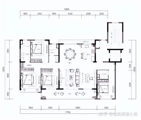 富厚堂 新中式三层别墅设计图 占地170平装配式别墅