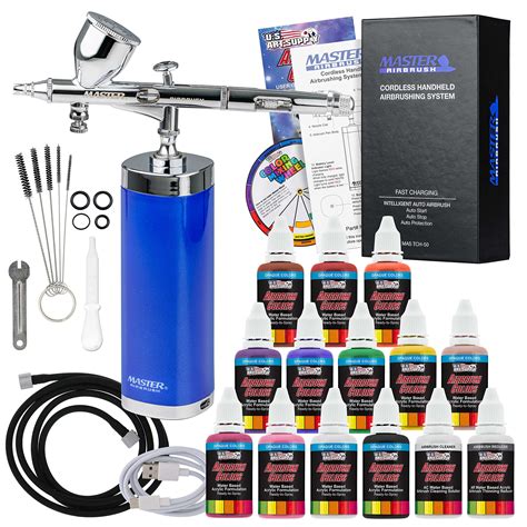 Buy Master AirbrushPowerful Cordless Handheld Acrylic Paint Airbrushing ...