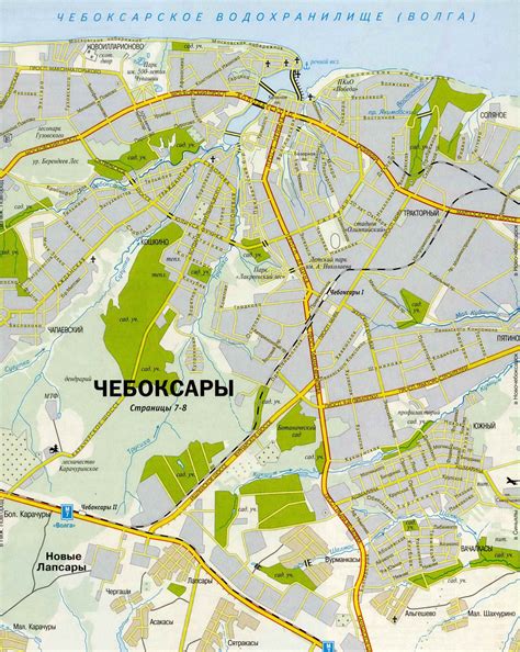 Карта Чебоксар (Россия) на русском языке, расположение на карте мира с ...