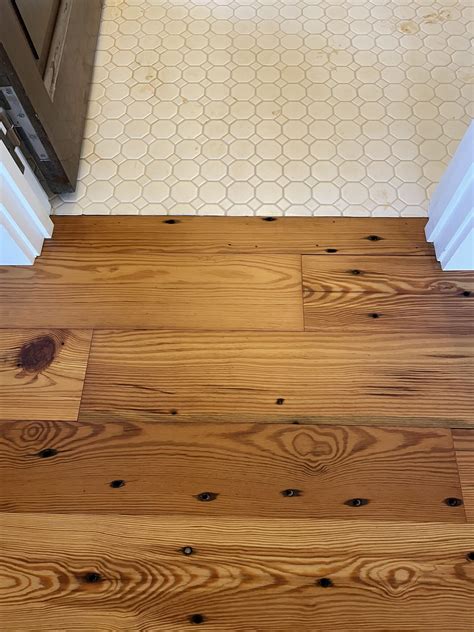 Naily Grade Select Antique Heart Pine Flooring - Southend Reclaimed