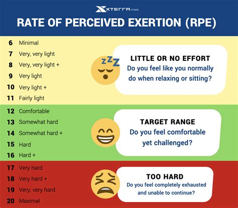 Rate Of Perceived Exertion Rpe Borg High Interval Training Fitness | My ...