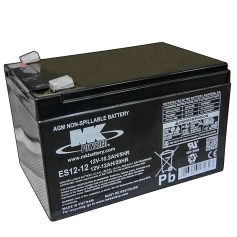 12V 12Ah Rechargeable AGM Sealed Lead Acid Battery – BattNation