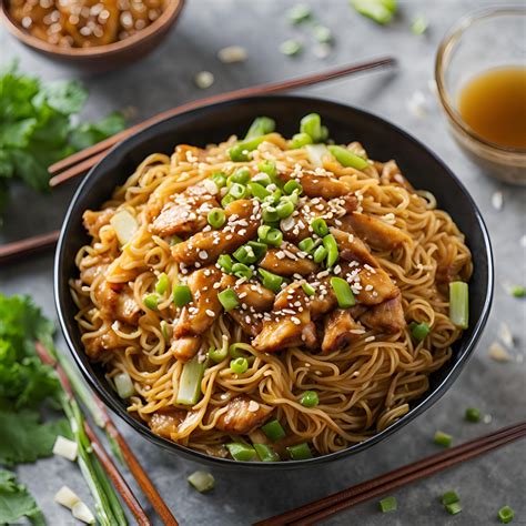 Chicken Teriyaki Noodles Recipe | Cheff Recipes