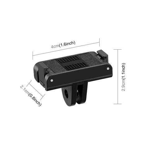 For DJI Osmo Action 5 Pro / 4 / 3 PULUZ Magnetic Quick Release Base Ex ...