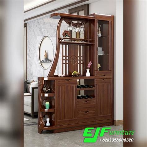 Jual partisi penyekat ruangan minimalis kayu jati model minimalis mewah ...