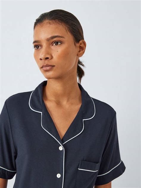 John Lewis Aria Shirt Shorty Pyjama Set