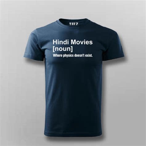 Hindi Movies Definition Tee - Film Lover Wear by Teez - TEEZ.in