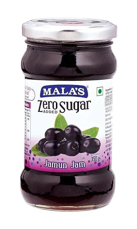 Buy Malas Jamun Zero Added Sugar Jam 350 gm Glass Bot Online – BigBrandBox