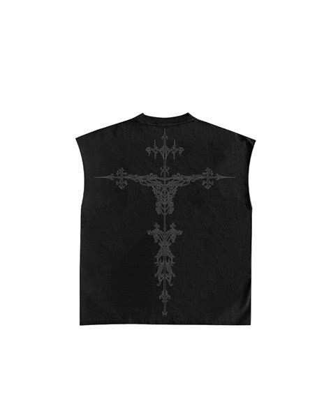 Riot Black Boxy Unisex Vest