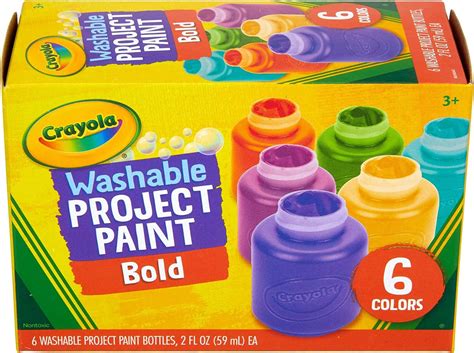 Amazon.com: Crayola Watercolor Pop & Paint Palette, Washable Paint Kit ...