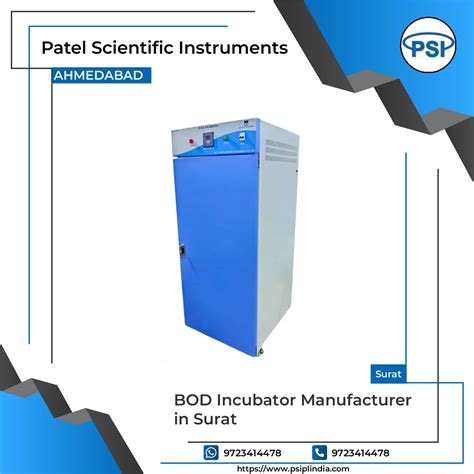 BOD Incubator Manufacturer In Surat - Patel Scientific Instruments ...
