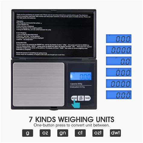 Snapklik.com : Weigh Gram ScaleMafiti Digital Pocket Scale,500g By 0 ...
