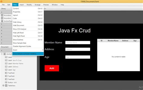 How to Create a Java File Containing JavaFX Project 的图像结果
