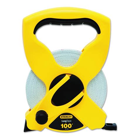 STANLEY 100 Ft Tape Measure, Open Reel, Fiberglass, 100-Foot (34-790 ...