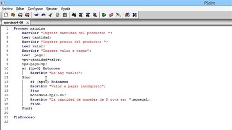 Image result for PSeInt Estructura Multiple