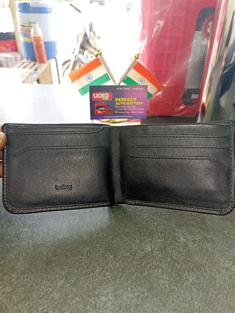 Buy Bellroy Men's Leather Hide and Seek RFID Wallet (Black) at Amazon.in