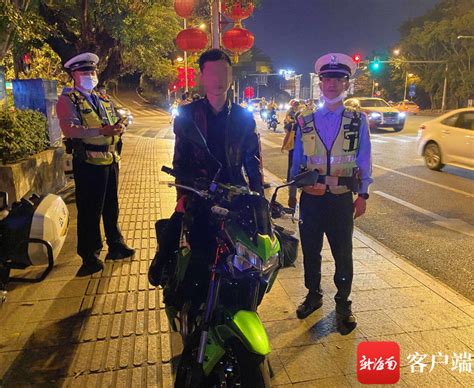 三亚一男子酒后骑无牌摩托车闯限行区 被罚款2200元驾照记27分-三亚新闻网-南海网
