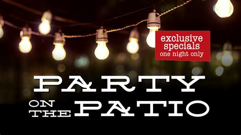 PATIO PARTY - Treno - Pizza Restaurant in Haddon Township, NJ